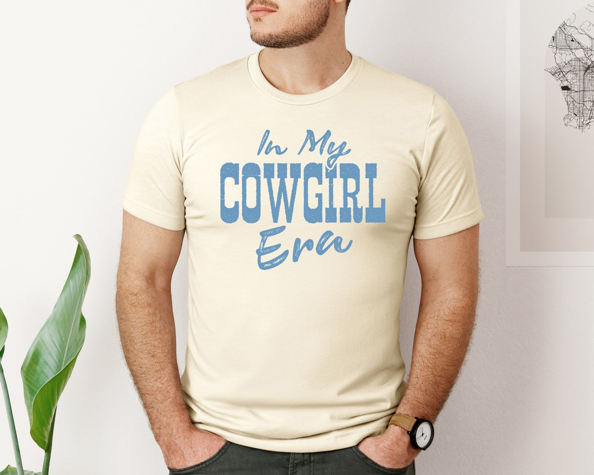 brand:Bella Canvas|color:Light Cream / Natural|Western Cowgirl 7 Graphic T-Shirt