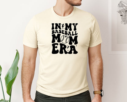 brand:Bella Canvas|color:Light Cream / Natural|Retro Sports Mom In My Mom Era Graphic T-Shirt