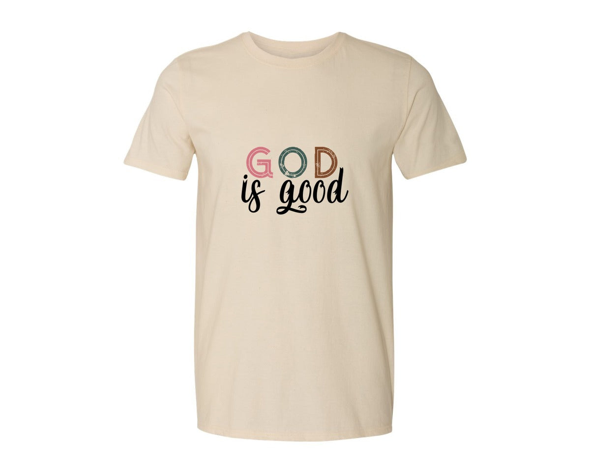 brand:Generic|color:Light Cream / Natural|Boho Christian Religious Graphic T-Shirt