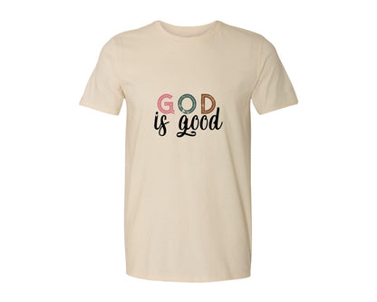 brand:Generic|color:Light Cream / Natural|Boho Christian Religious Graphic T-Shirt