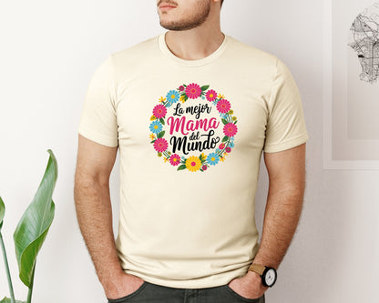 brand:Bella Canvas|color:Light Cream / Natural|Spanish Mothers Day 6 Graphic T-Shirt