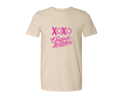 brand:Generic|color:Light Cream / Natural|Christian Love Religious Valentine Graphic T-Shirt