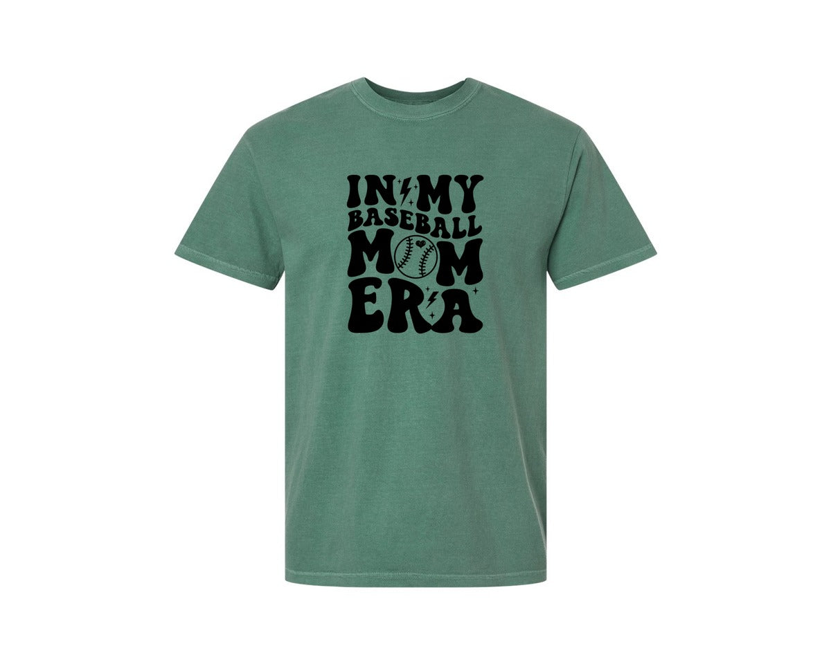 brand:Comfort Colors|color:Light Green|Retro Sports Mom In My Mom Era Graphic T-Shirt