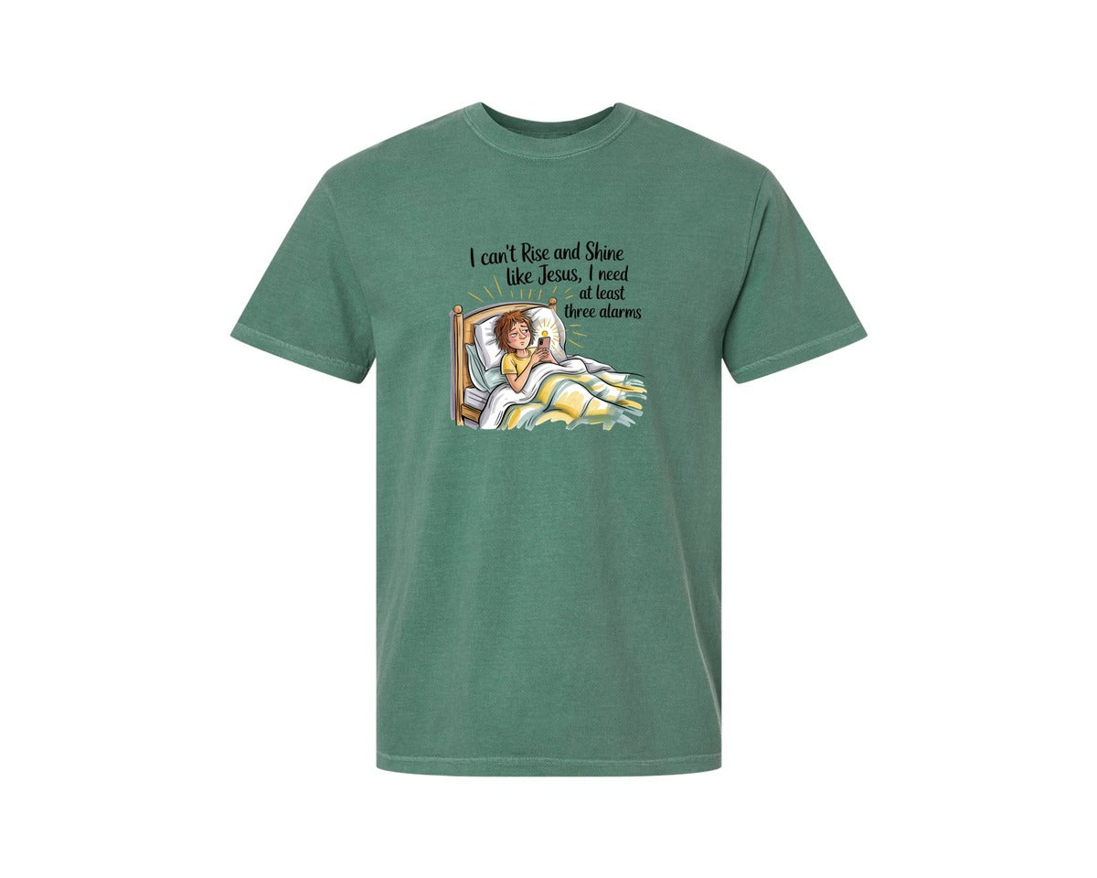 brand:Comfort Colors|color:Light Green|Christian Easter 2 Graphic T-Shirt