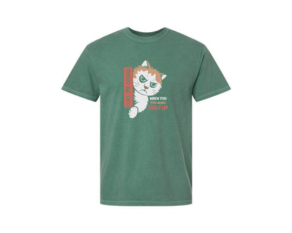 brand:Comfort Colors|color:Light Green|I Like The Sound You Make When You Graphic T-Shirt