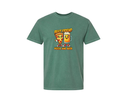 brand:Comfort Colors|color:Light Green|Funny Beer Drinking T Shirt Design 7 Graphic T-Shirt