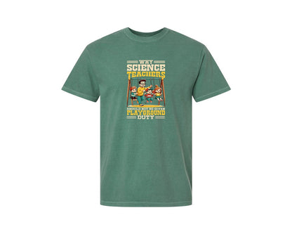 brand:Comfort Colors|color:Light Green|Funny Science Teacher T Shirt Graphic T-Shirt