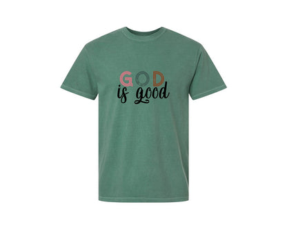 brand:Comfort Colors|color:Light Green|Boho Christian Religious Graphic T-Shirt