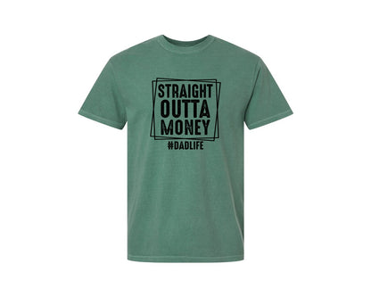 brand:Comfort Colors|color:Light Green|Dad Fathers Day 5 Graphic T-Shirt