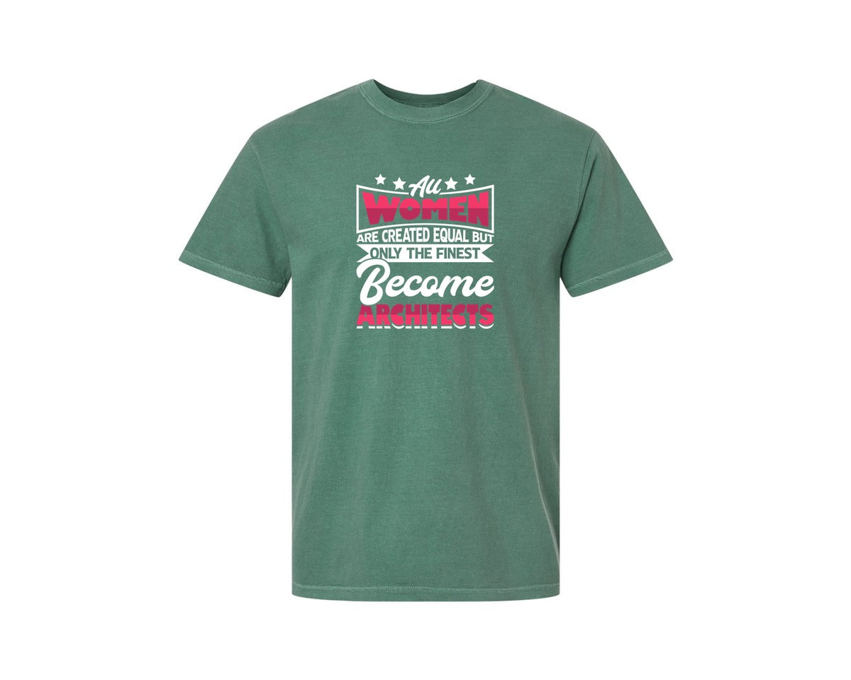 brand:Comfort Colors|color:Light Green|Architect Architecture T Shirt Design 161 Graphic T-Shirt