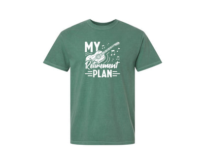 brand:Comfort Colors|color:Light Green|My Retirement Plan T Shirt 4 Graphic T-Shirt