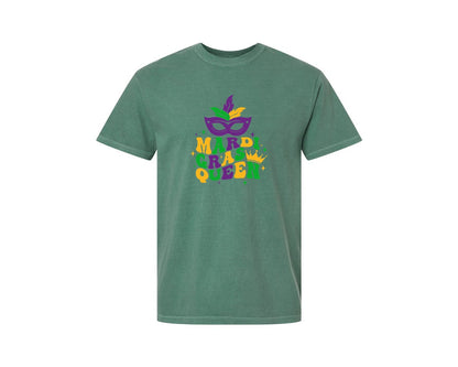 brand:Comfort Colors|color:Light Green|30 Mardi Gras Graphic T-Shirt