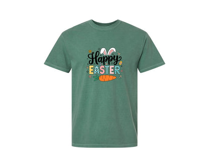 brand:Comfort Colors|color:Light Green|Retro Happy Easter Design 7 Graphic T-Shirt