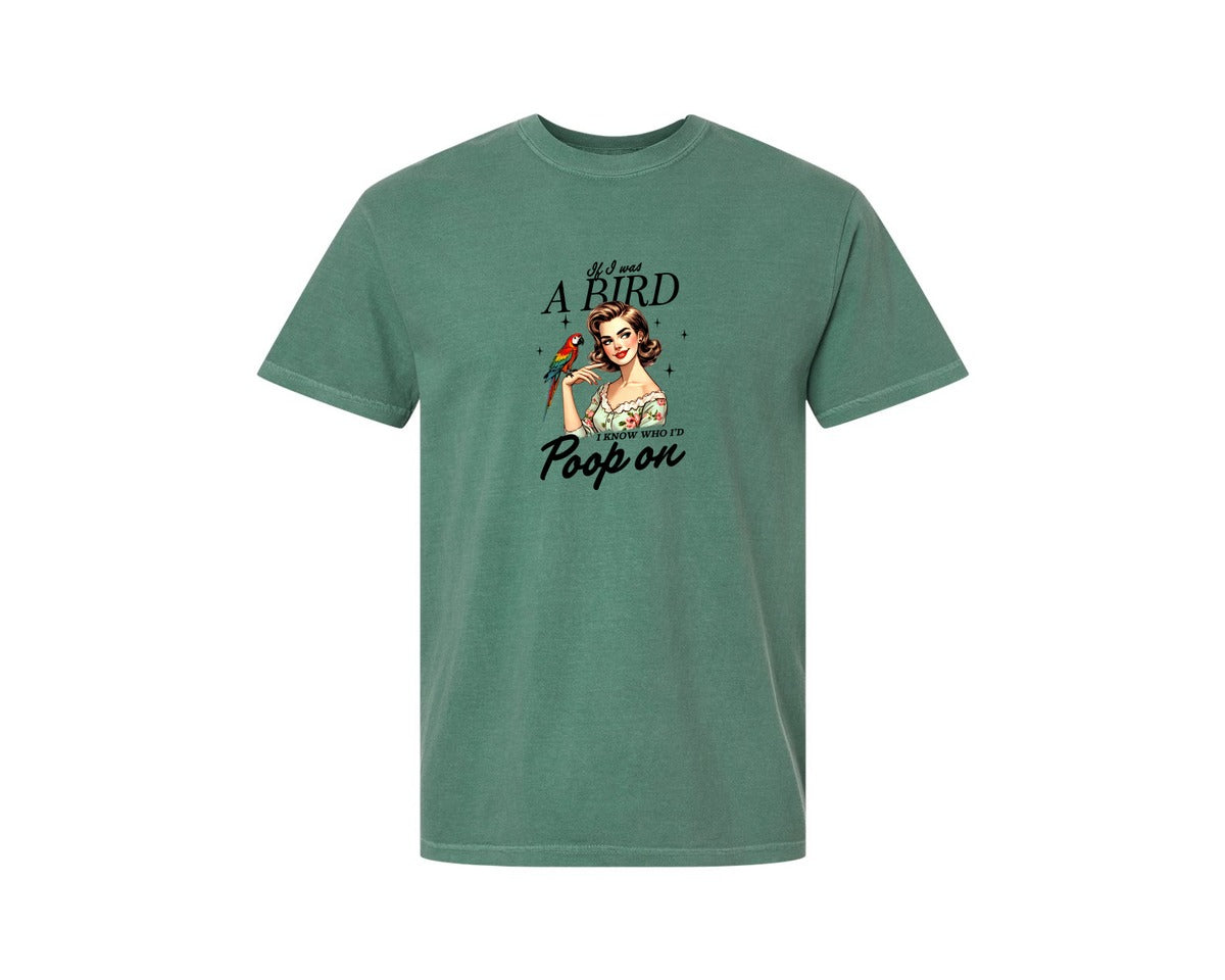 brand:Comfort Colors|color:Light Green|Sarcastic Vintage Girl Adult Sarcasm Graphic T-Shirt