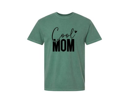 brand:Comfort Colors|color:Light Green|Cool Mom Funny Mom Mama Graphic T-Shirt