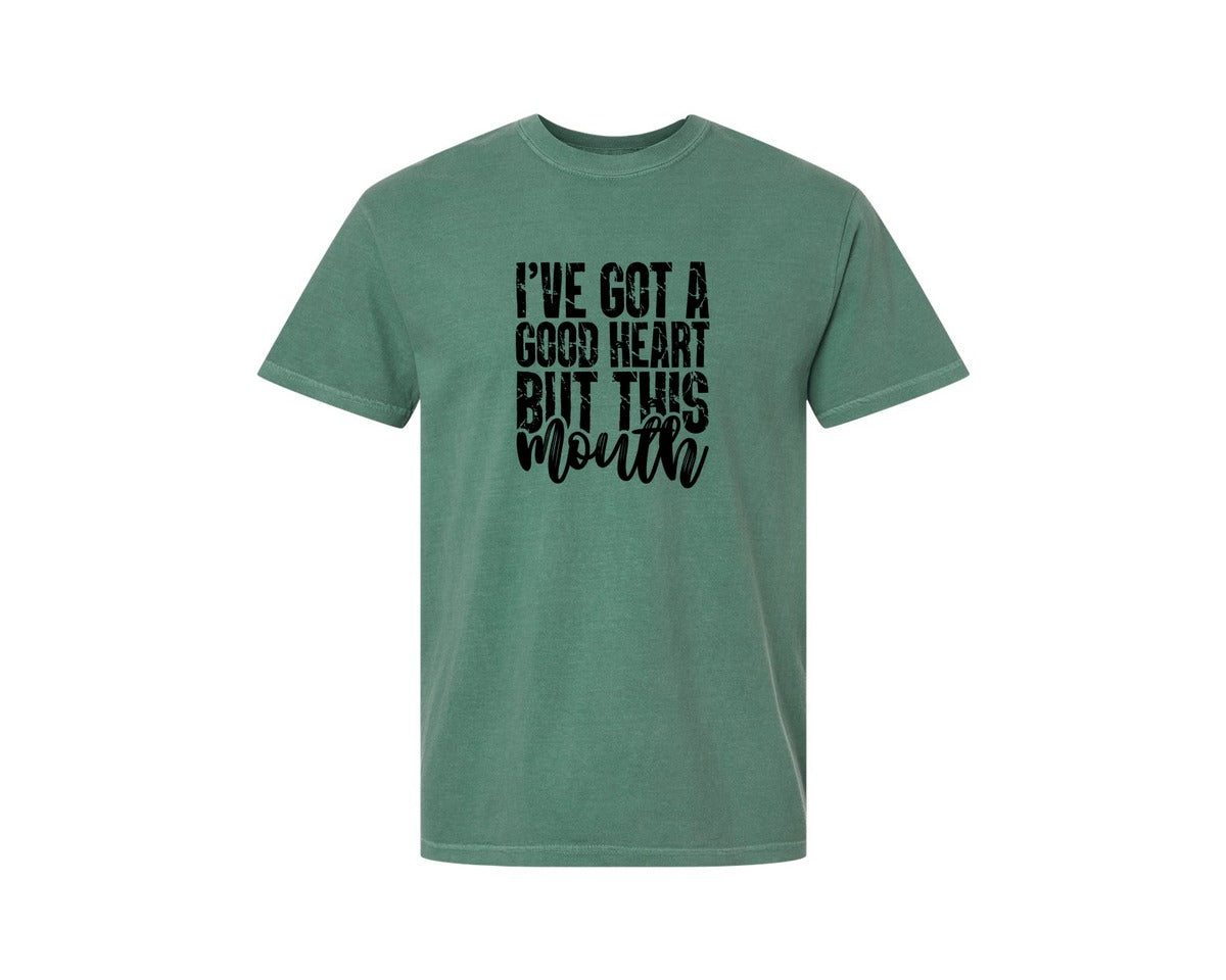 brand:Comfort Colors|color:Light Green|Sarcastic Quotes Funny Graphic T-Shirt