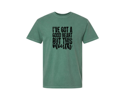brand:Comfort Colors|color:Light Green|Sarcastic Quotes Funny Graphic T-Shirt