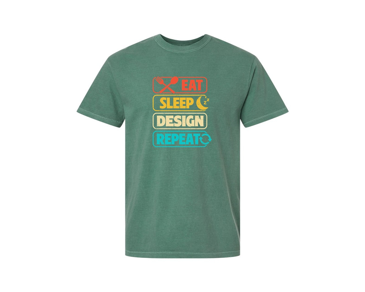 brand:Comfort Colors|color:Light Green|Architect Architecture T Shirt Design 157 Graphic T-Shirt