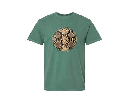 brand:Comfort Colors|color:Light Green|Animal Print Round Tshirt 38 Graphic T-Shirt