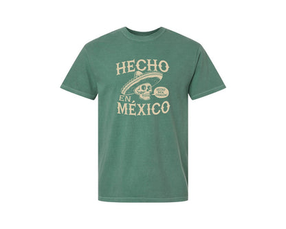 brand:Comfort Colors|color:Light Green|Hecho En Mexico Mexican Chicano Pride Graphic T-Shirt