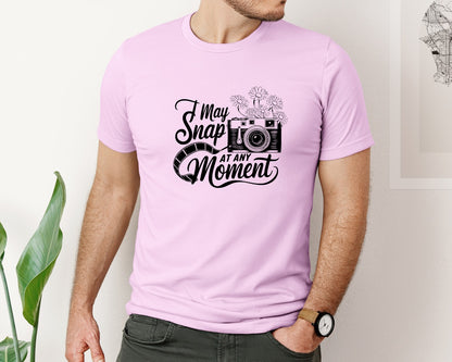 brand:Bella Canvas|color:Lilac|I May Snap At Any Moment T Shirt Des Graphic T-Shirt