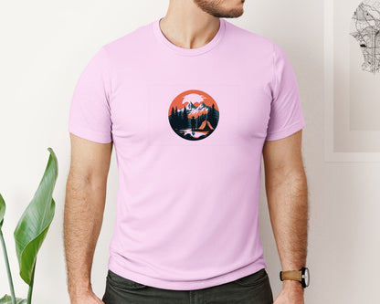 brand:Bella Canvas|color:Lilac|Camping T Shirt Vector Design 6 Graphic T-Shirt