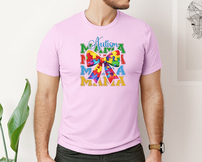 brand:Bella Canvas|color:Lilac|Autism Awareness Autism Graphic T-Shirt