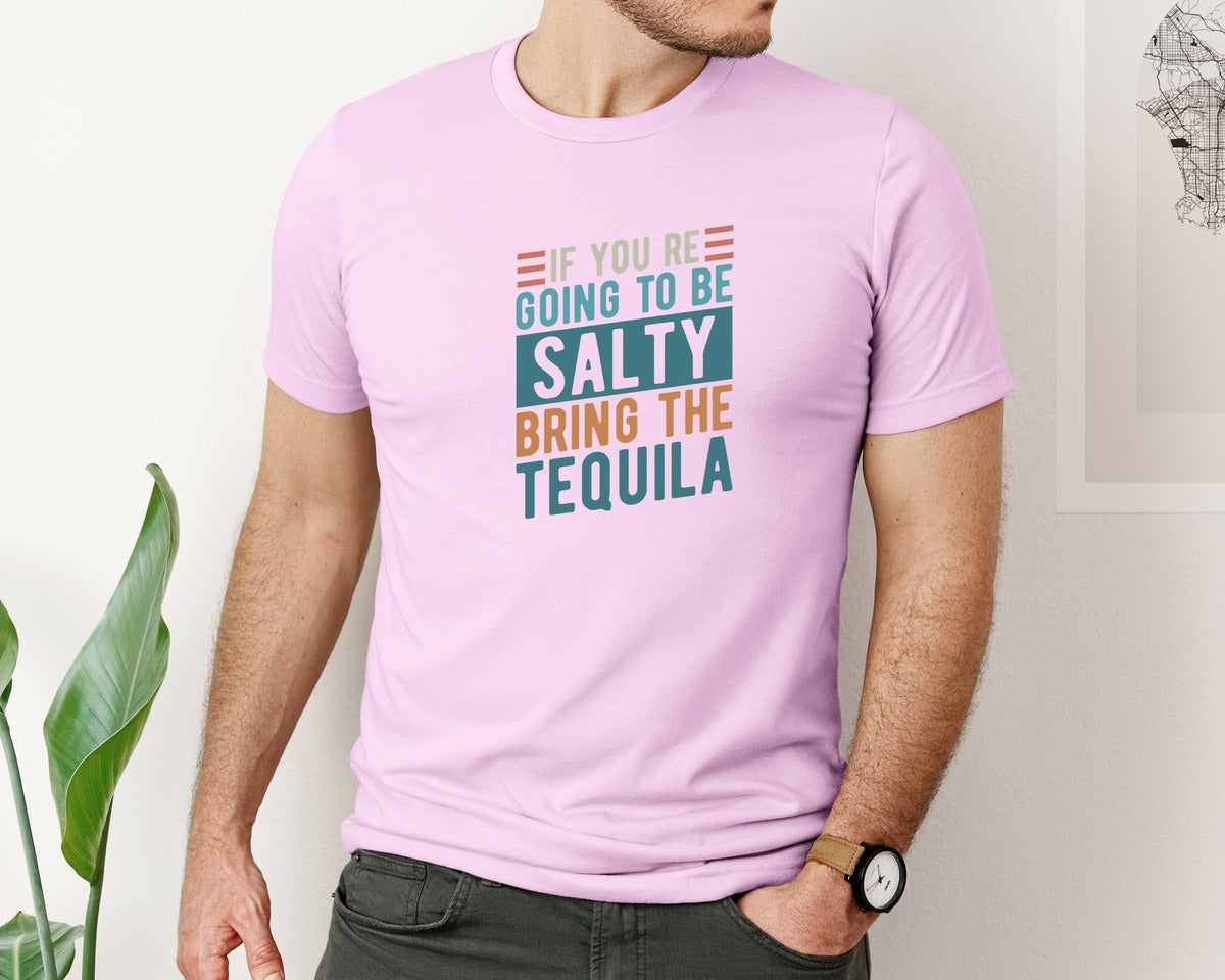brand:Bella Canvas|color:Lilac|If Youre Going To Be Salty Bring The Te 3 Graphic T-Shirt