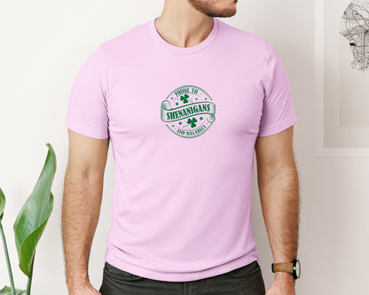 brand:Bella Canvas|color:Lilac|St Patricks Day Quotes 18 Graphic T-Shirt
