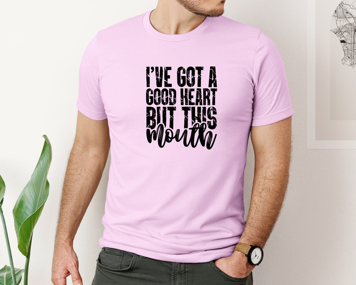 brand:Bella Canvas|color:Lilac|Sarcastic Quotes Funny Graphic T-Shirt