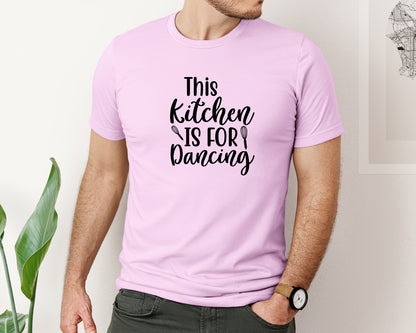 brand:Bella Canvas|color:Lilac|Home Cooking Funny Kitchen T Shirt Graphic T-Shirt