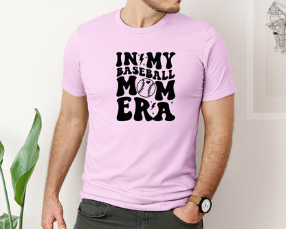 brand:Bella Canvas|color:Lilac|Retro Sports Mom In My Mom Era Graphic T-Shirt