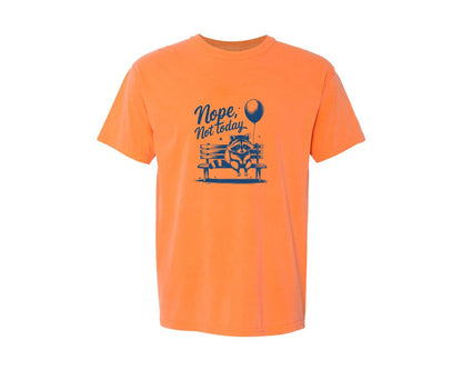 brand:Comfort Colors|color:Melon|Nope Not Today Design 47 Graphic T-Shirt