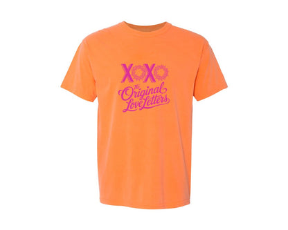 brand:Comfort Colors|color:Melon|Christian Love Religious Valentine Graphic T-Shirt