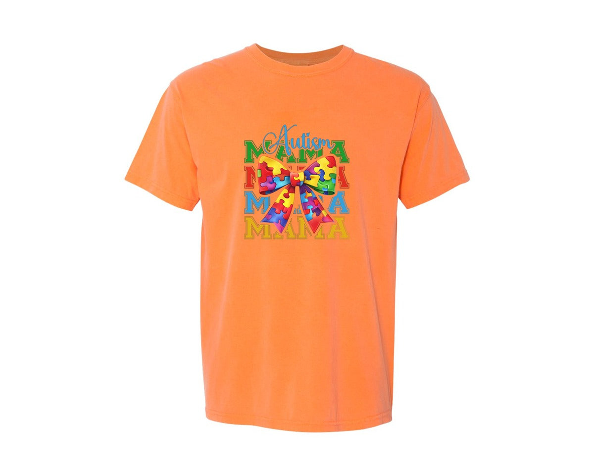 brand:Comfort Colors|color:Melon|Autism Awareness Autism Graphic T-Shirt