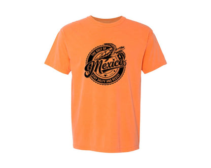 brand:Comfort Colors|color:Melon|Gulf Of Mexico Turtle Beach Graphic T-Shirt