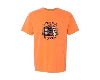 brand:Comfort Colors|color:Melon|Reading Book 8 Graphic T-Shirt