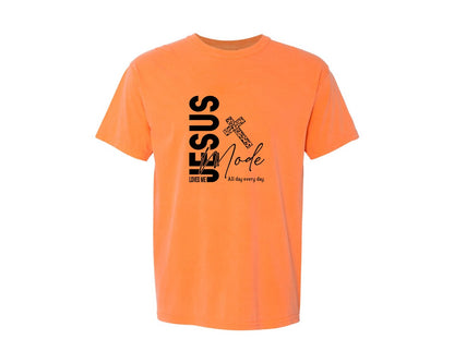 brand:Comfort Colors|color:Melon|Jesus Loves Me Love Like Jesus Graphic T-Shirt