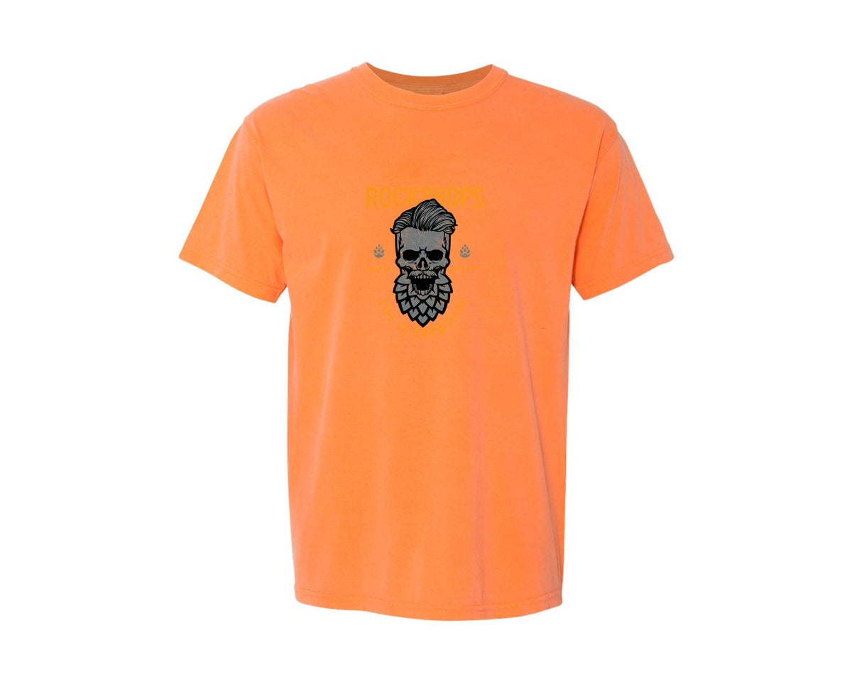 brand:Comfort Colors|color:Melon|Rocky Hops Graphic T-Shirt