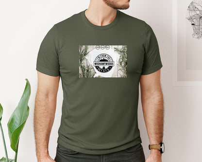 brand:Bella Canvas|color:Military Green|Im From The Wishamfwoods So Fafo 2 Graphic T-Shirt