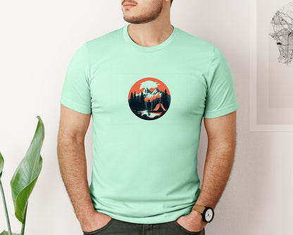 brand:Bella Canvas|color:Mint|Camping T Shirt Vector Design 6 Graphic T-Shirt