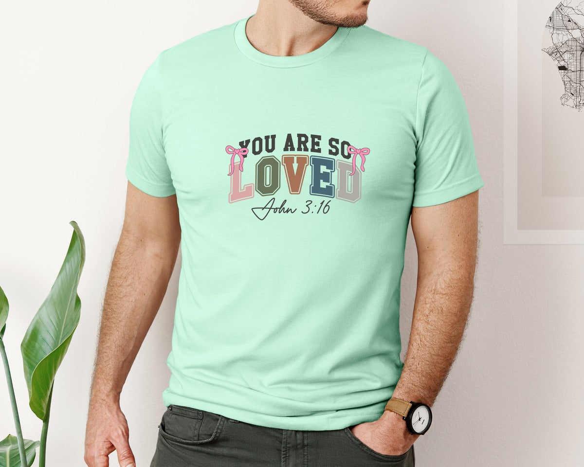 brand:Bella Canvas|color:Mint|Christian 17 Graphic T-Shirt