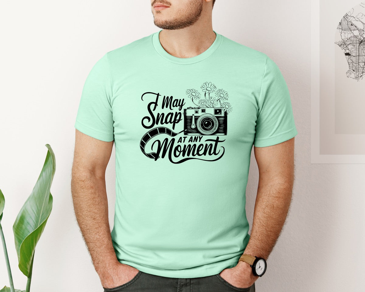 brand:Bella Canvas|color:Mint|I May Snap At Any Moment T Shirt Des Graphic T-Shirt
