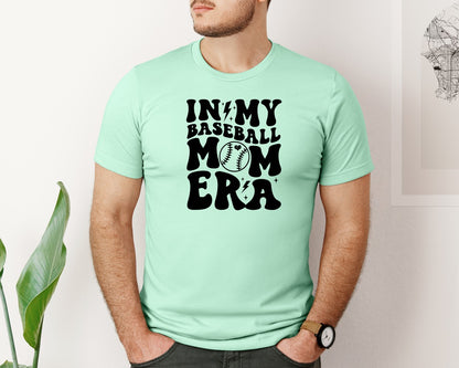 brand:Bella Canvas|color:Mint|Retro Sports Mom In My Mom Era Graphic T-Shirt