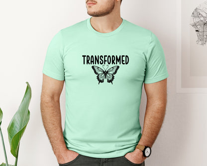 brand:Bella Canvas|color:Mint|Boho Christian Sleeve Design Graphic T-Shirt