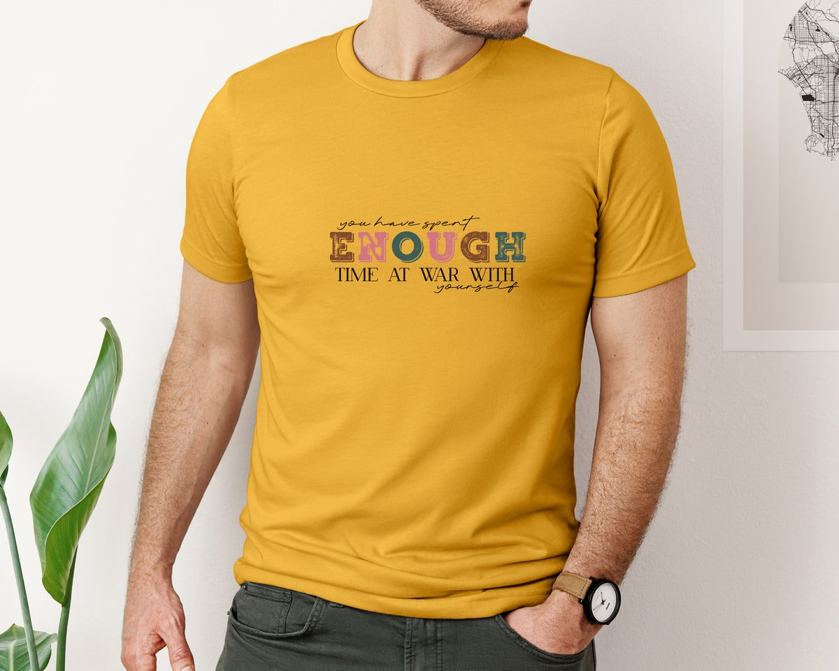 brand:Bella Canvas|color:Mustard|Christian Quotes Design 6 Graphic T-Shirt