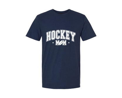 brand:Generic|color:Navy|Hockey Mom Hockey Mama Sports 2 Graphic T-Shirt
