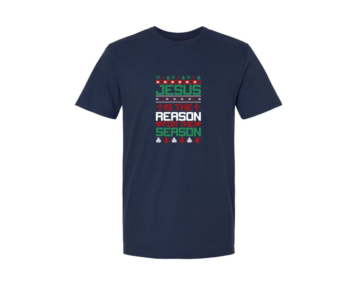brand:Generic|color:Navy|Jesus Is The Reason For The Season Tshir 4 Graphic T-Shirt