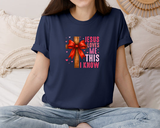 Jesus Loves Me This I Know 3 Graphic T-Shirt