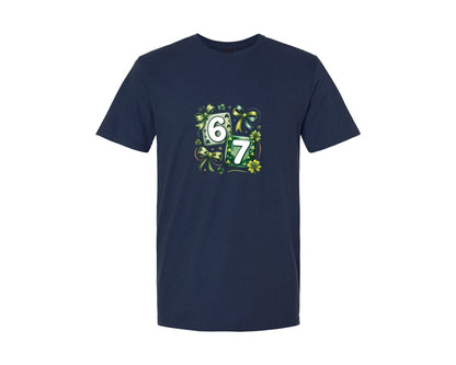 brand:Generic|color:Navy|67 St Patricks Day 2 Graphic T-Shirt